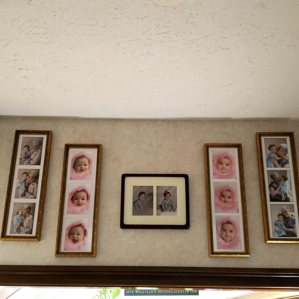 Love this display of Kathy's grands